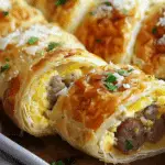 Sausage Egg Cheese Breakfast Roll Ups