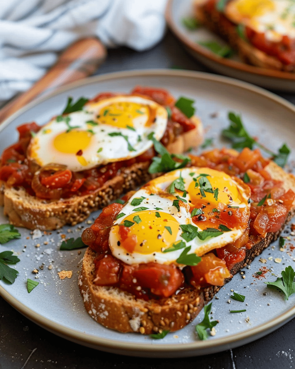 Shakshouka Toast