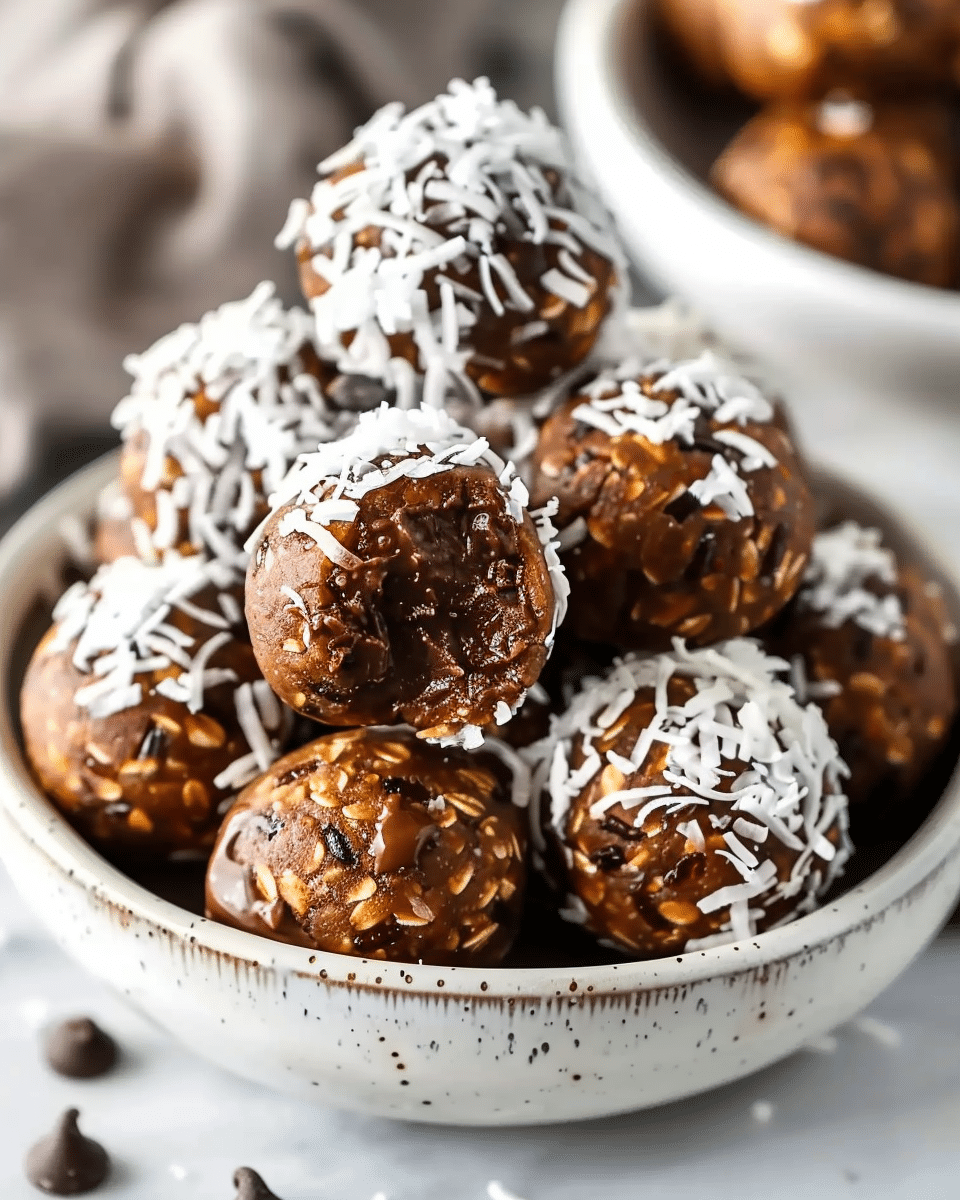 Samoa Cookie Protein Balls