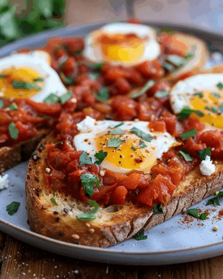 Shakshouka Toast