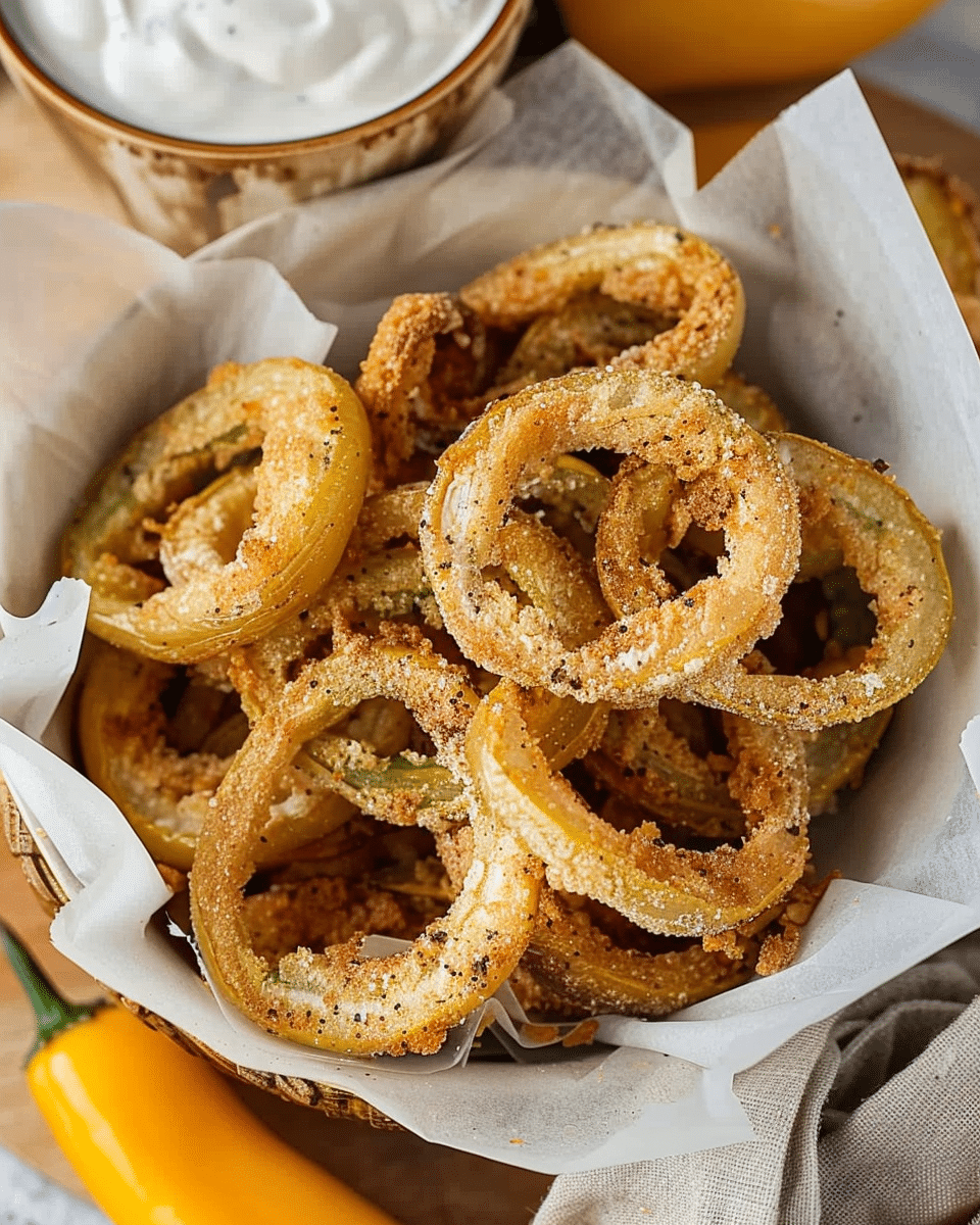 Air Fryer Banana Peppers