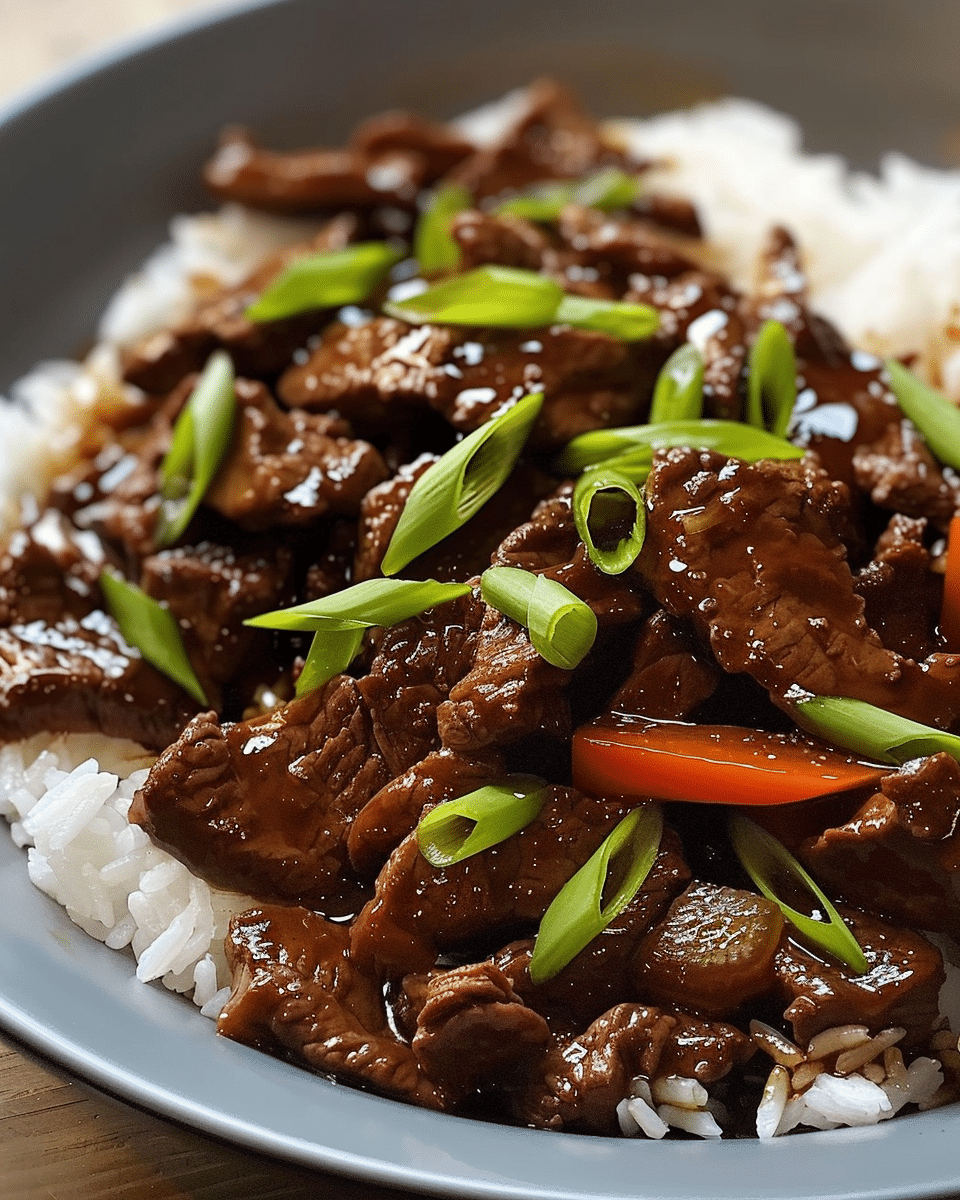 Beef in Black Bean Sauce