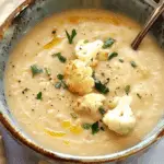 Creamy Cauliflower White Bean Soup
