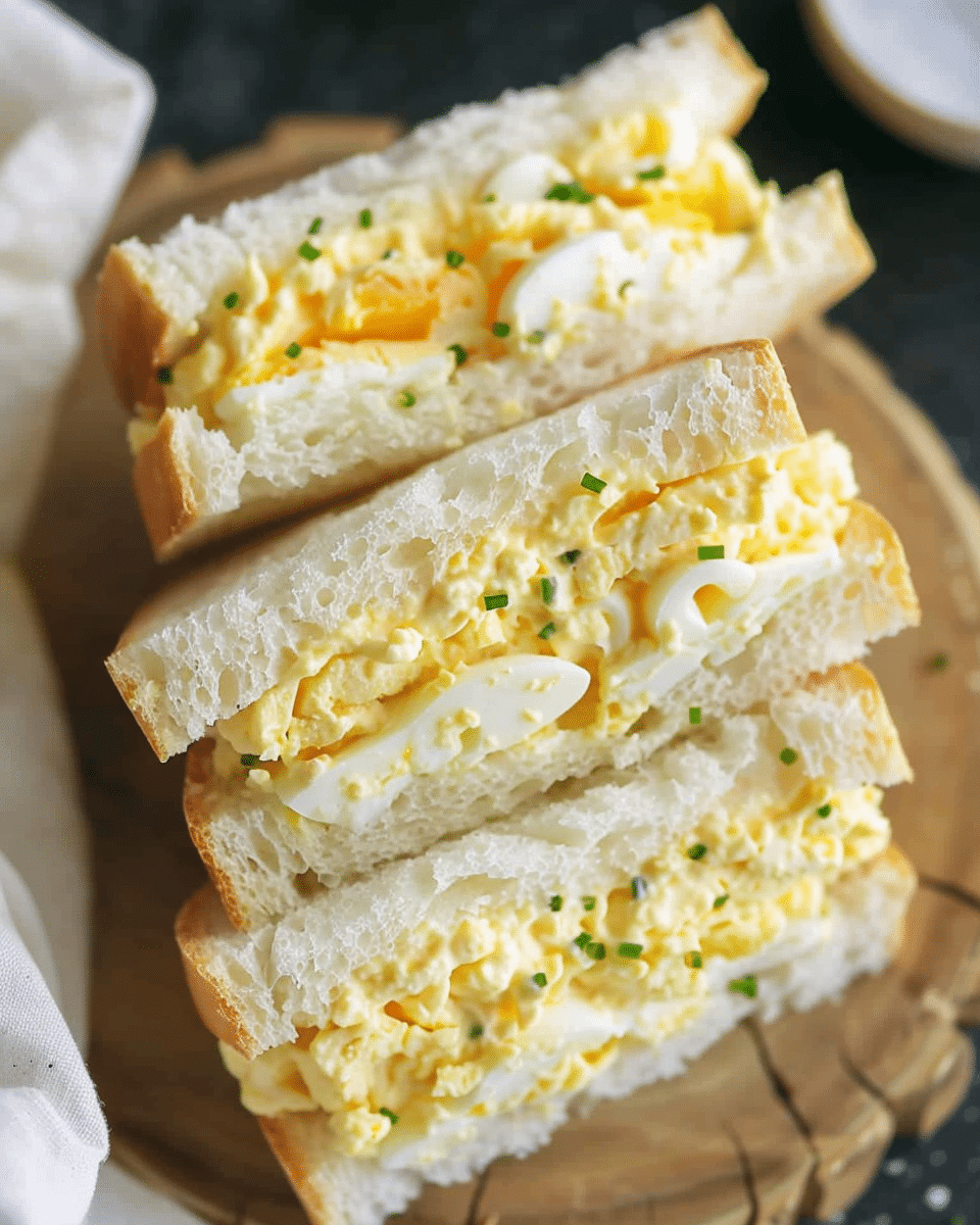 Japanese Egg Sandwich (Tamago Sando)