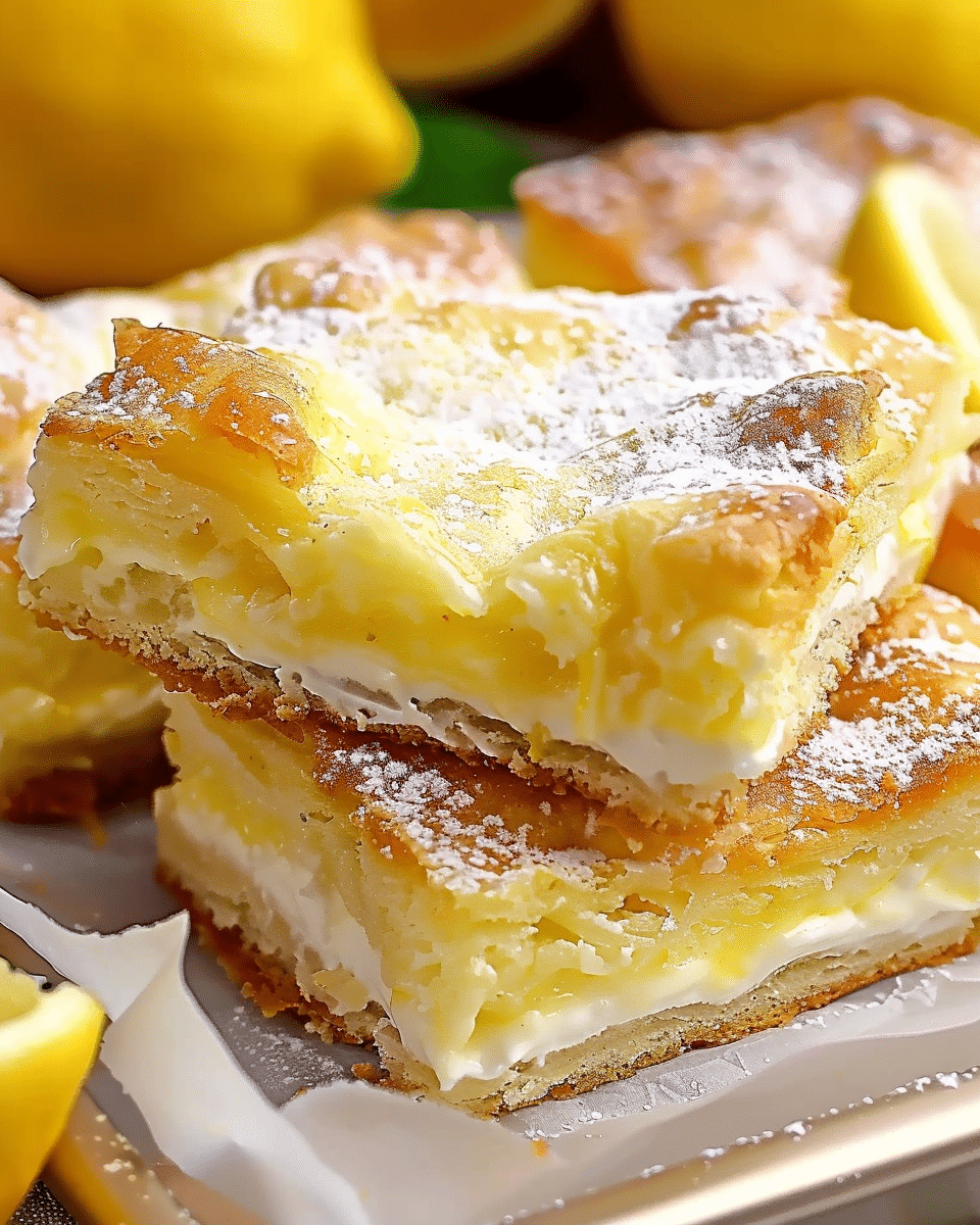 Lemon Cream Cheese Bars