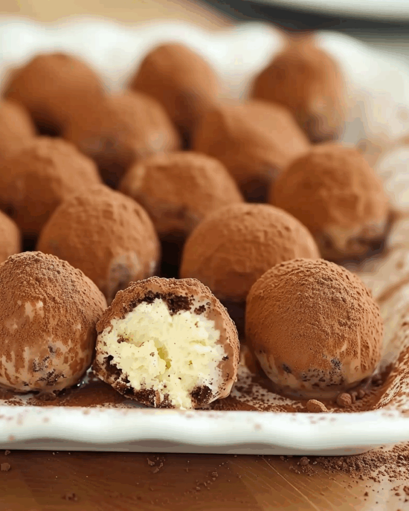 Tiramisu Truffles