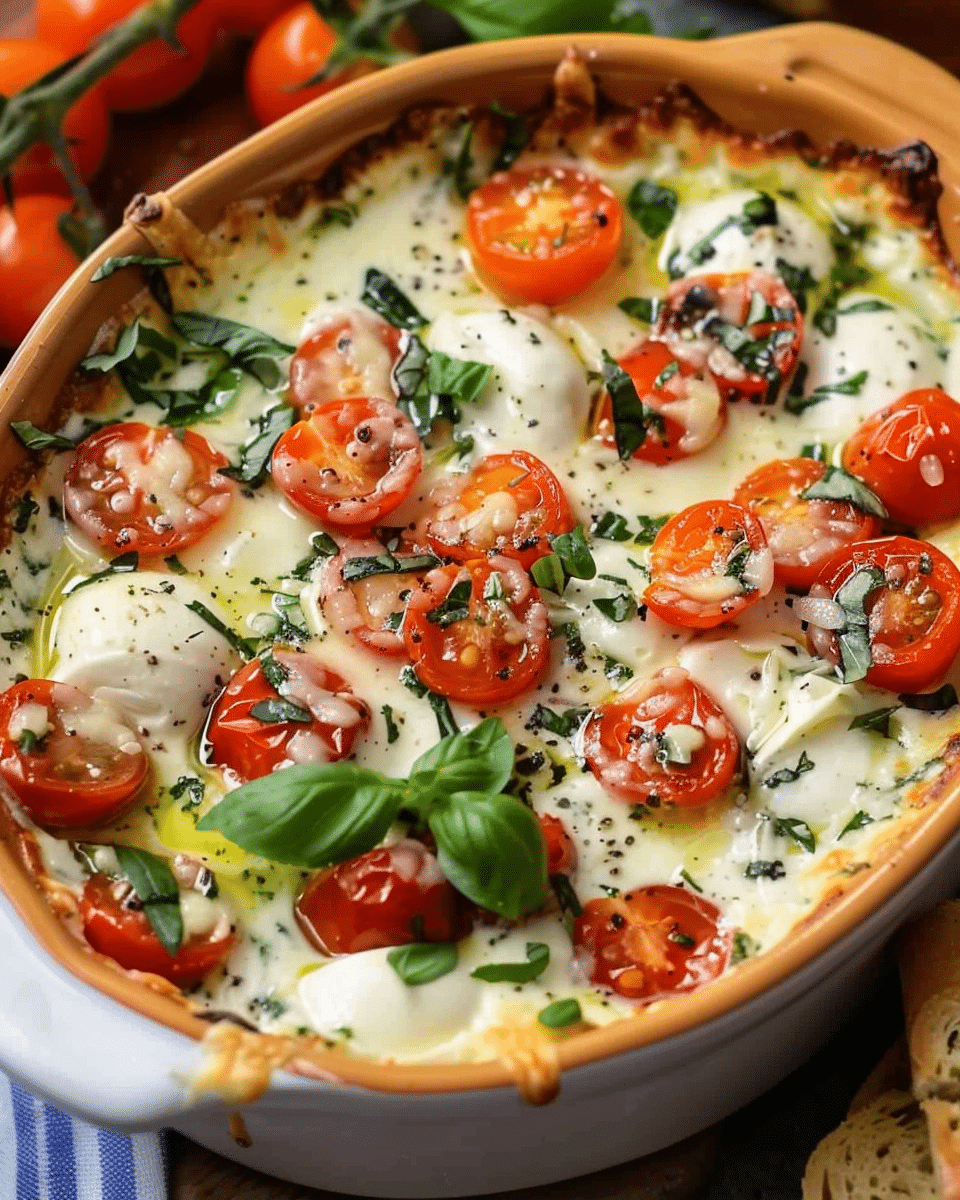 Easy Caprese Dip