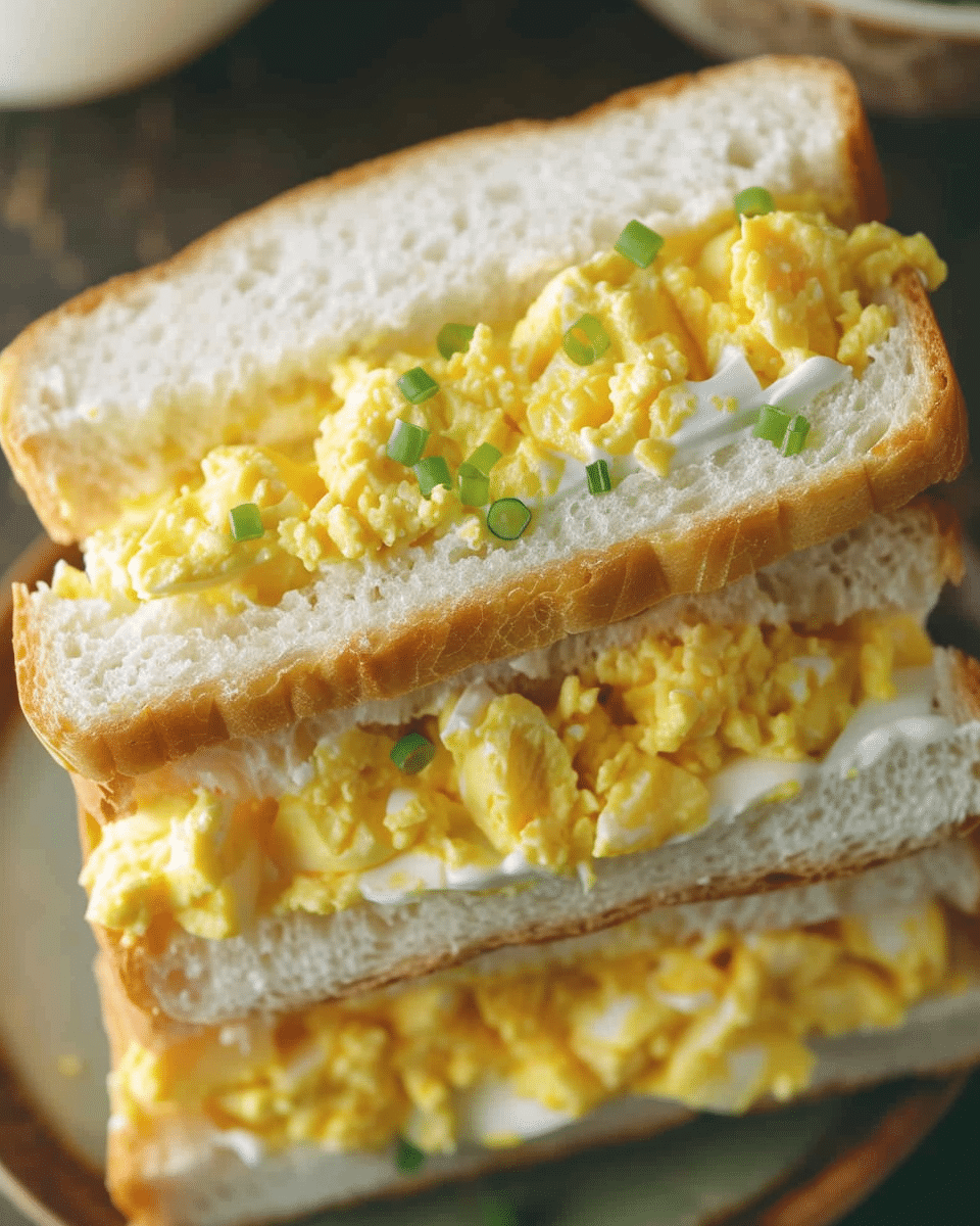 Japanese Egg Sandwich (Tamago Sando)