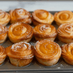 Peach Pie Cruffins Twist