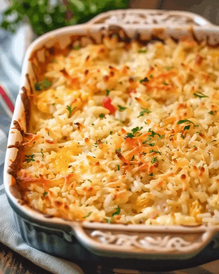 Pepper Jack Rice Bake