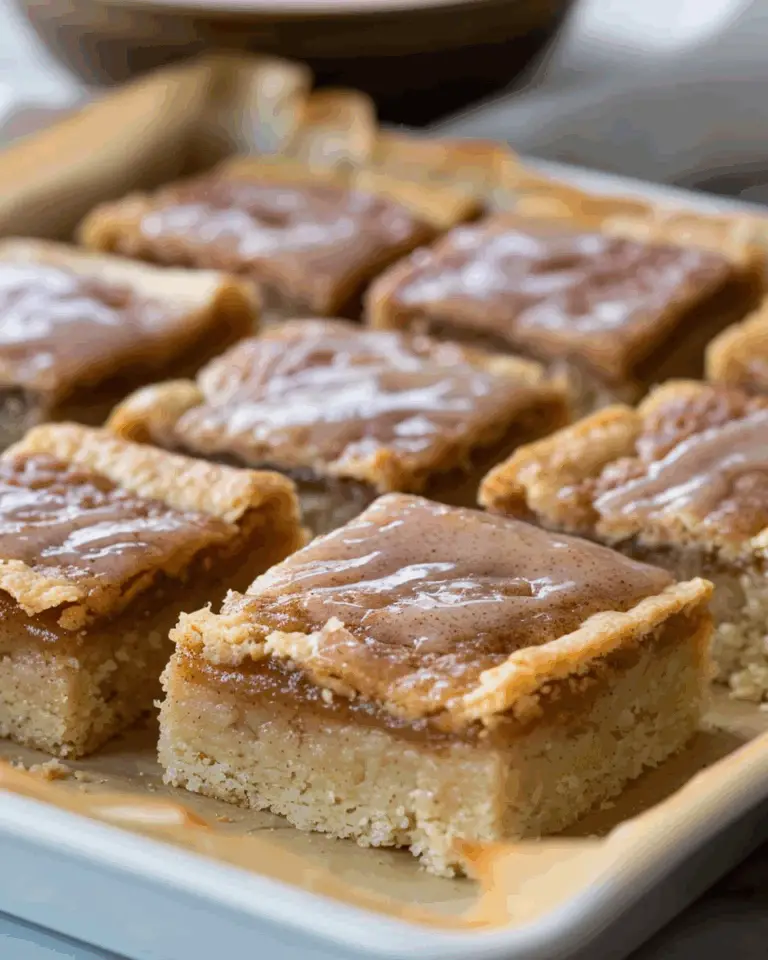 Brown Sugar Cinnamon Pop‑Tart Bars