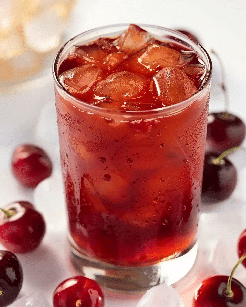 Cherry Pie Iced Tea
