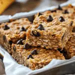 Banana Peanut Butter Oatmeal Bars