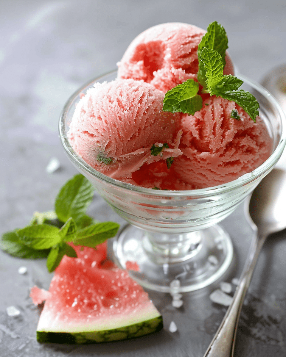 Fresh Mint Ice Cream
