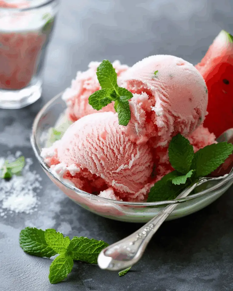 Fresh Mint Ice Cream