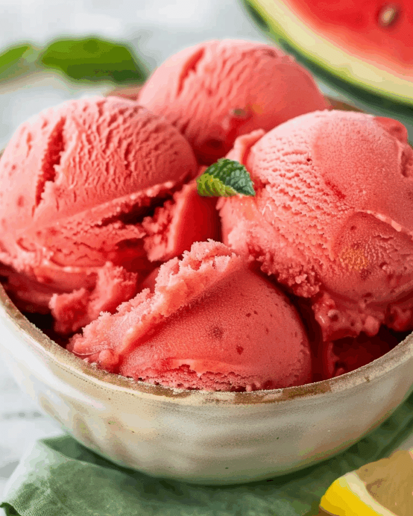 2-Ingredient Watermelon Gelato