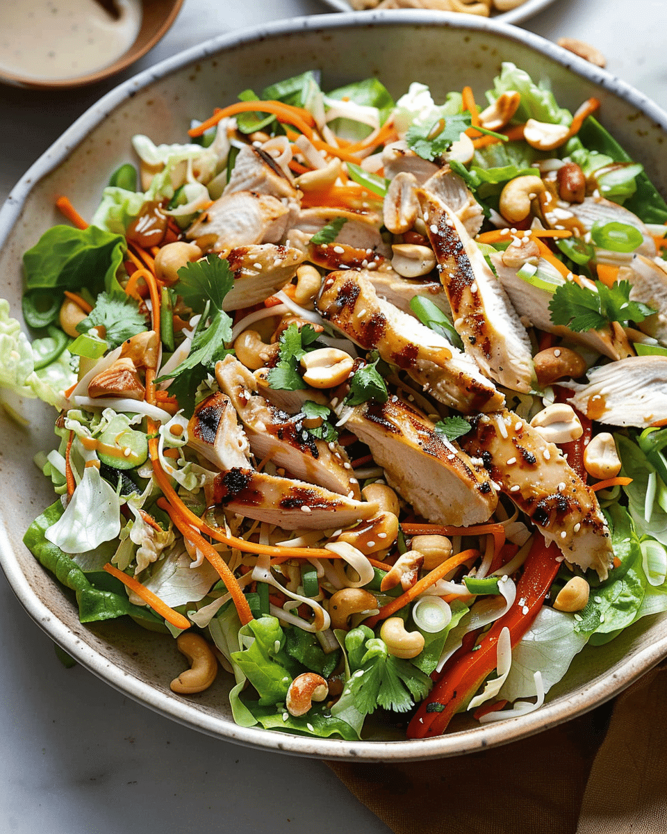Chicken Cashew Crunch Salad