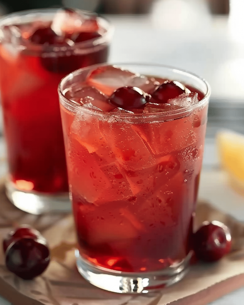 Cherry Pie Iced Tea