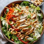 Chicken Cashew Crunch Salad