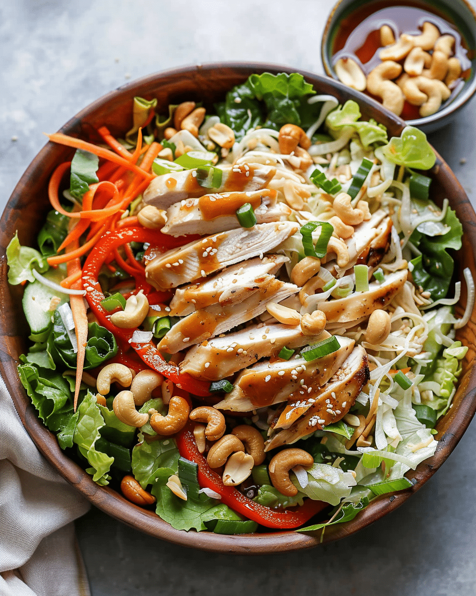 Chicken Cashew Crunch Salad