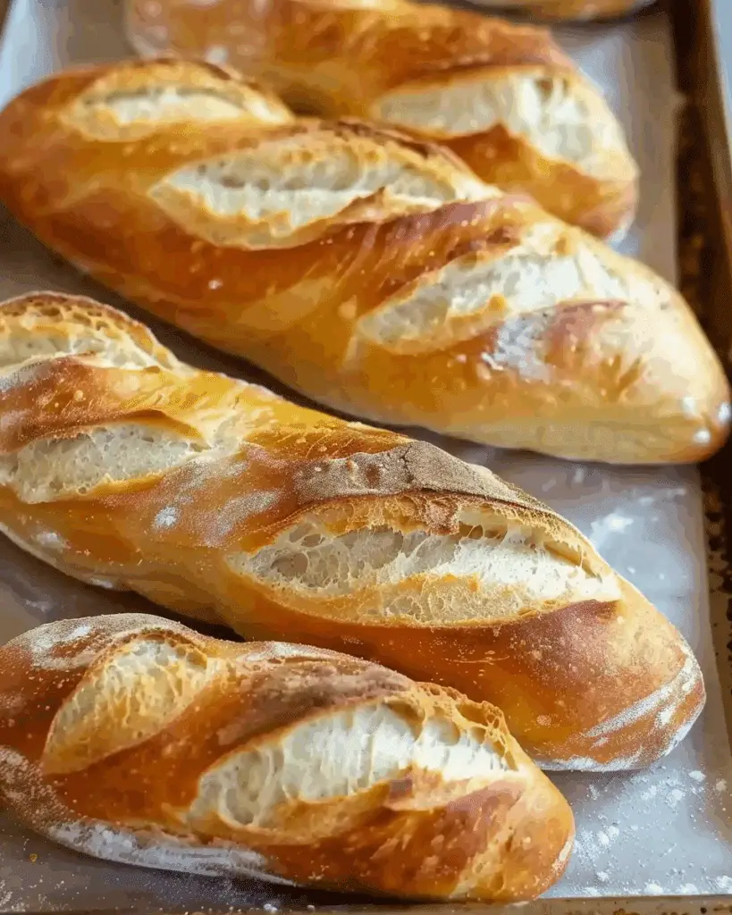 Crusty Mini Baguettes