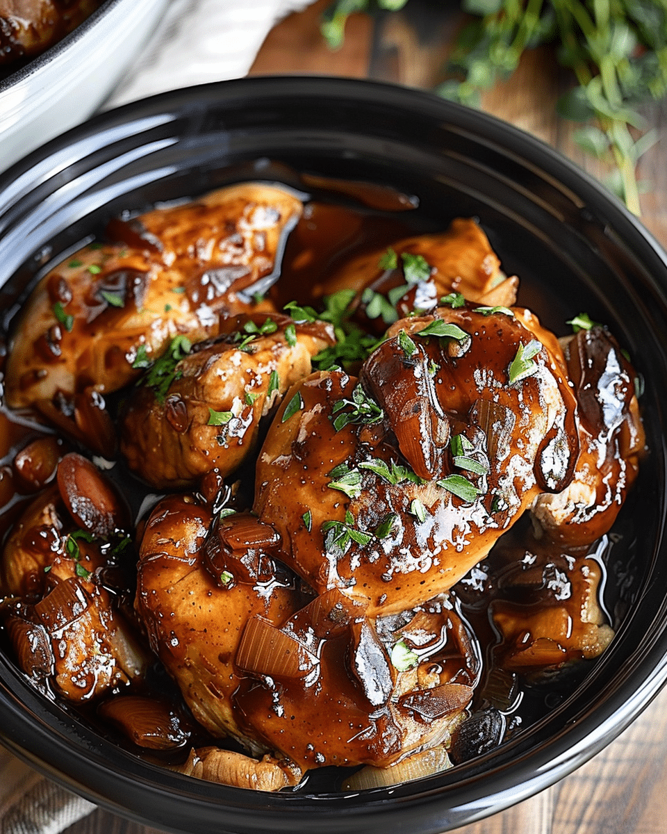 Crock Pot Bourbon Chicken Recipe