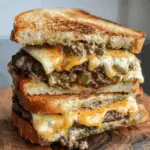 Jalapeño Popper Patty Melts