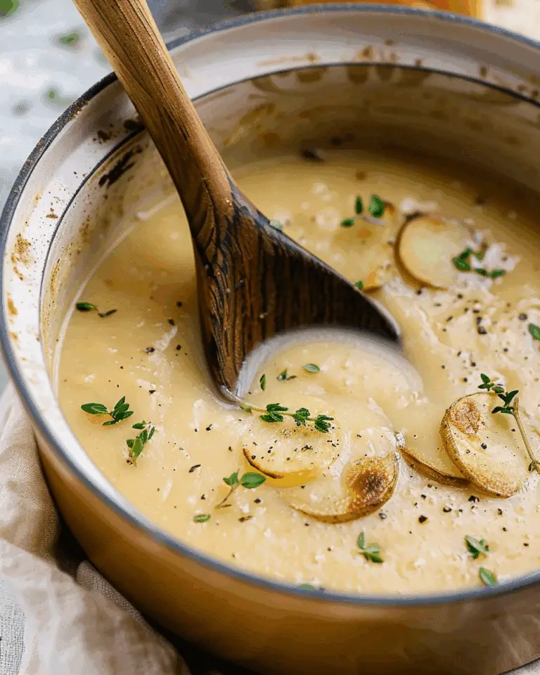 Nourishing Potato Onion Soup