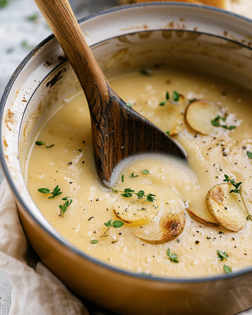 Nourishing Potato Onion Soup