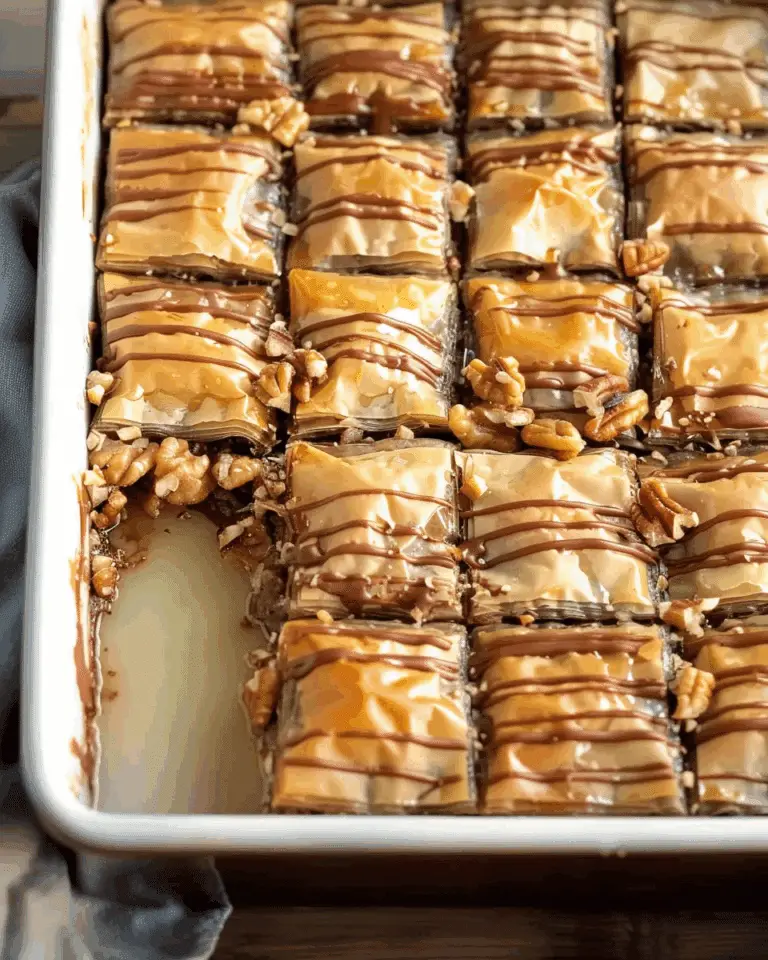 Nutella Baklava