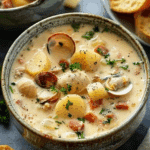 Pumpkin Clam Chowder