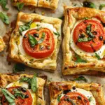 Tomato Tartlets with Puff Pastry