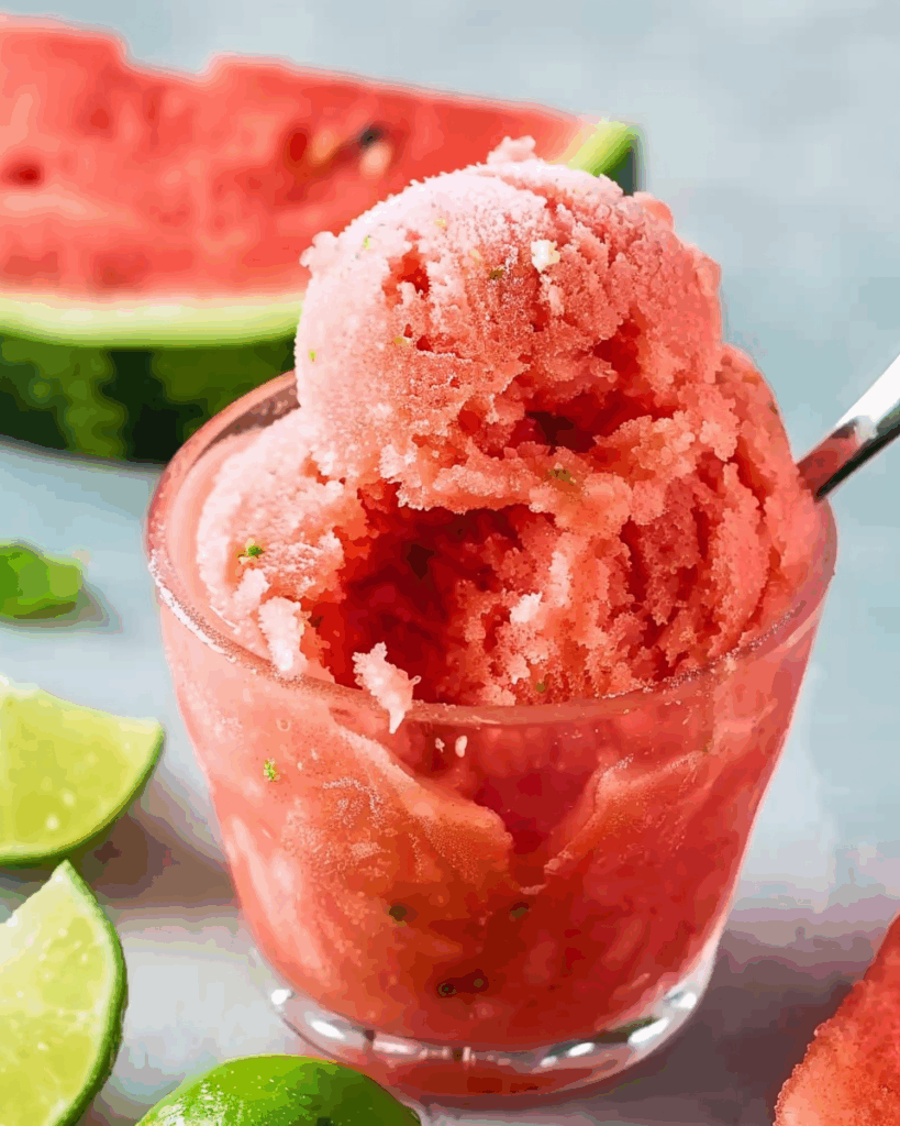 Watermelon Sorbet Recipe