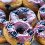 30-Minute Vegan Blueberry Donuts