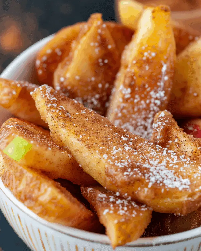 Crispy Air Fryer Apple Fries