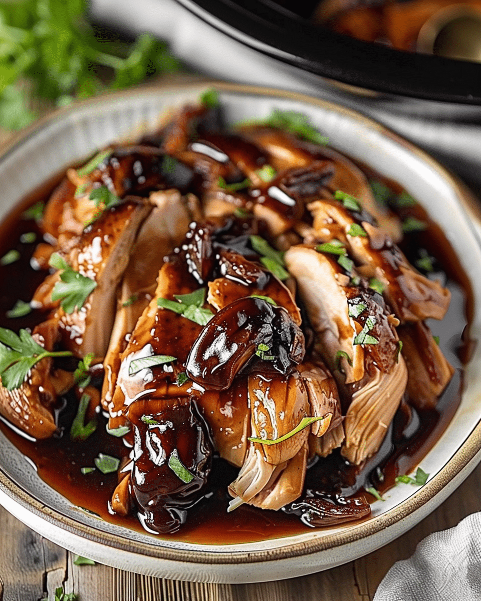 Crock Pot Bourbon Chicken Recipe