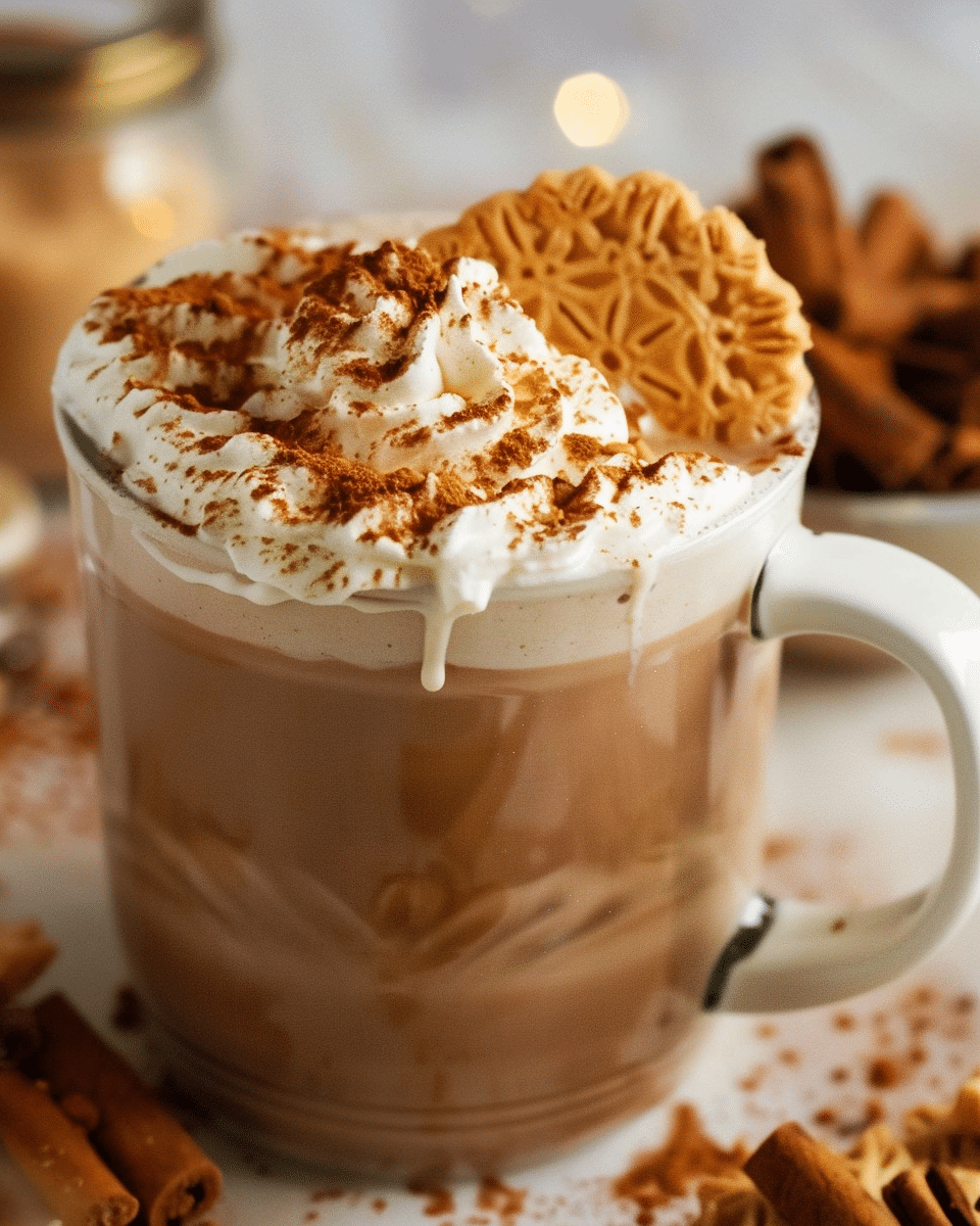 Biscoff Hot Chocolate