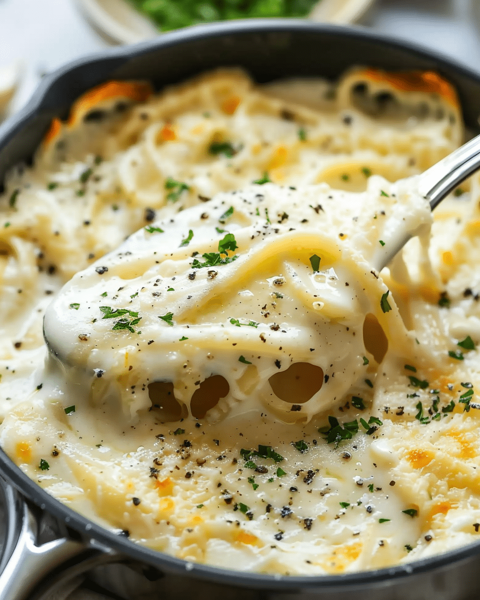 Creamy Garlic Parmesan Sauce