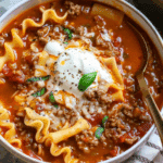 Lasagna Soup