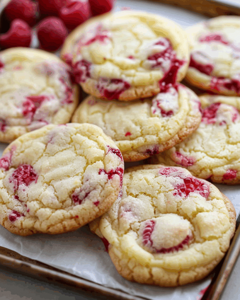 Lemon Raspberry Cookies