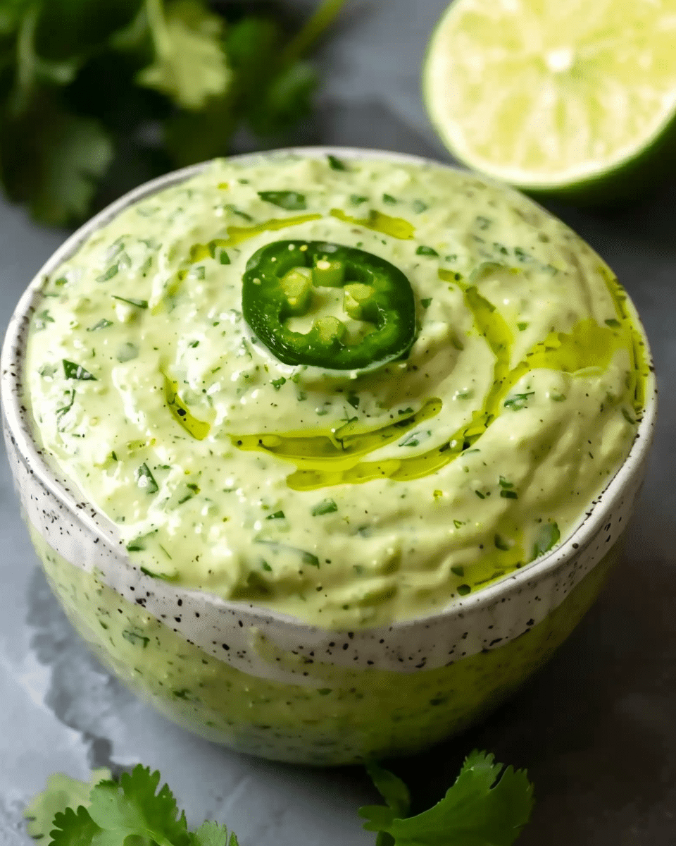 Peruvian Green Sauce