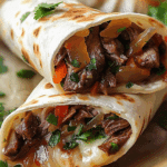 Philly Cheesesteak Wrap