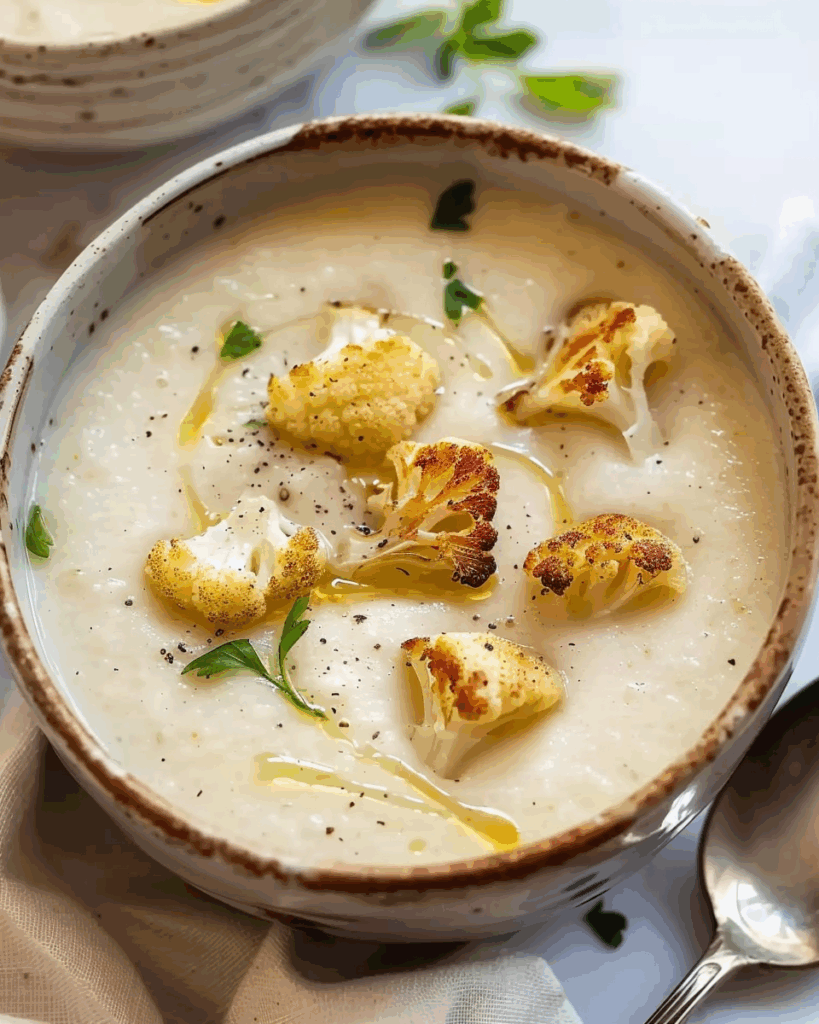 Vegan Cauliflower Soup