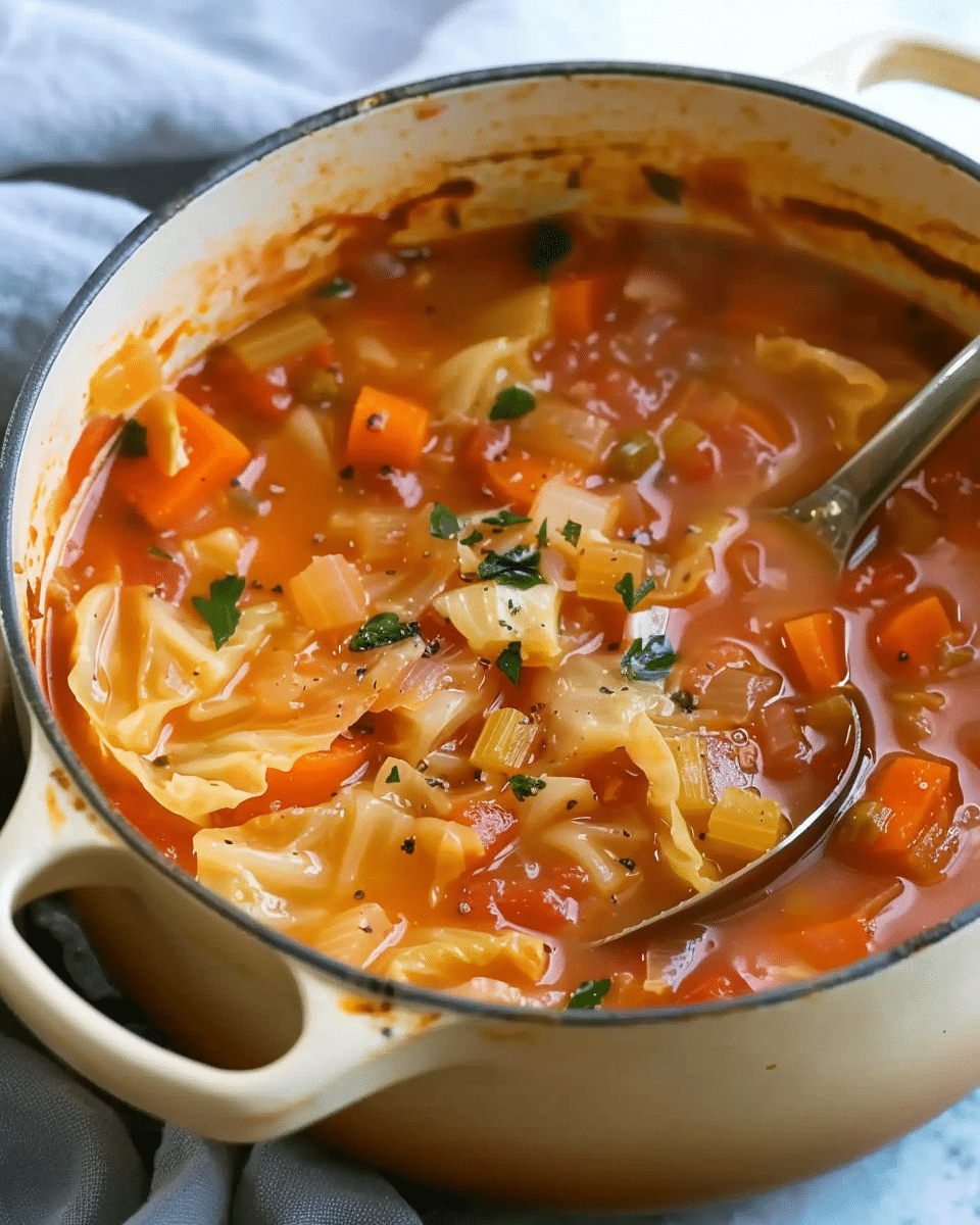 Best Vegetarian Cabbage Soup
