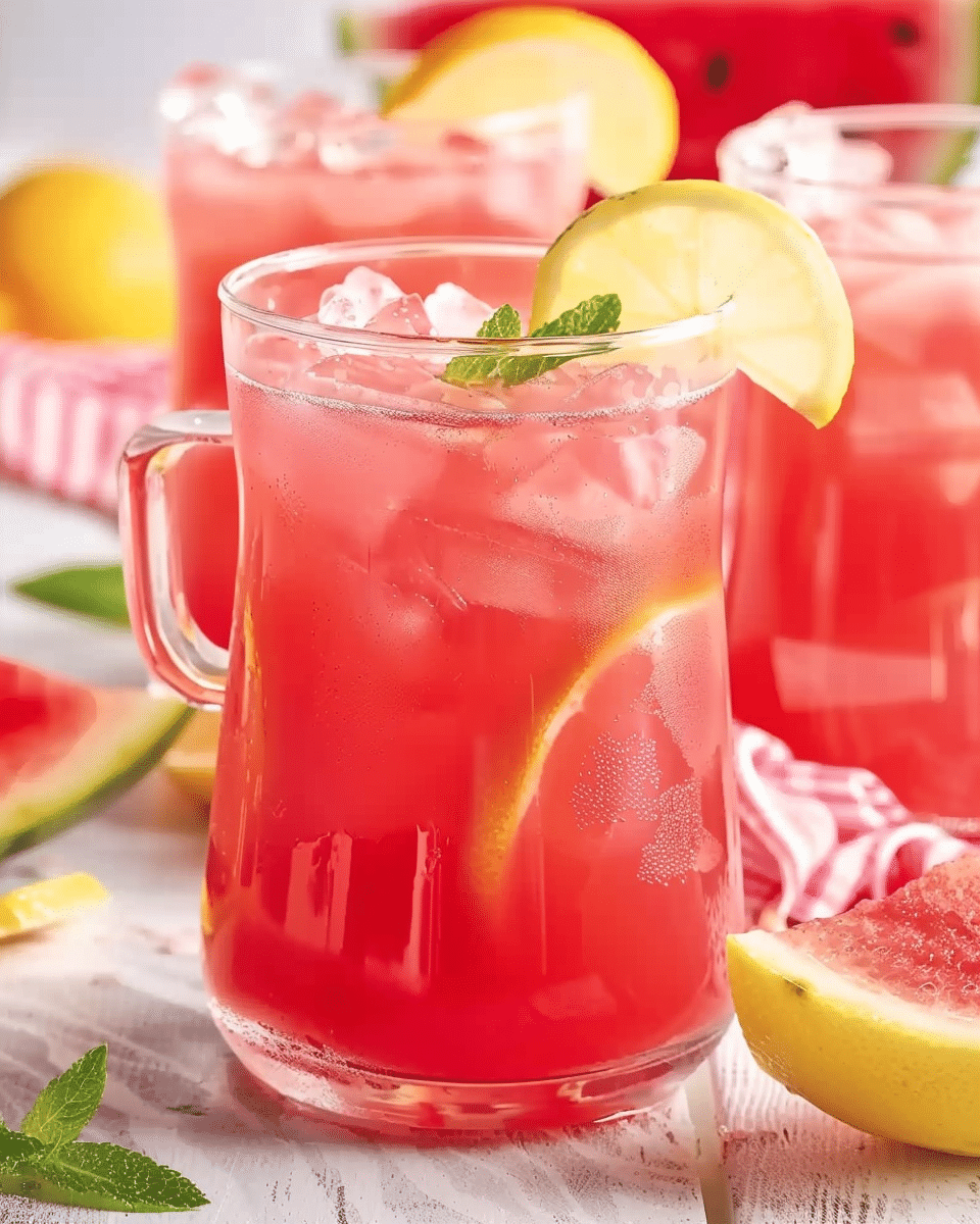 Watermelon Lemonade Recipe