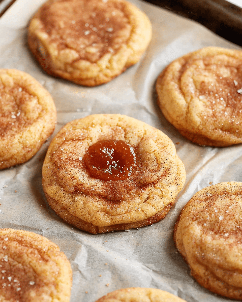Apple Butter Snickerdoodle Cookies Recipe