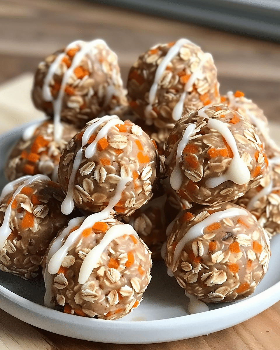 Carrot Cake Protein Bites