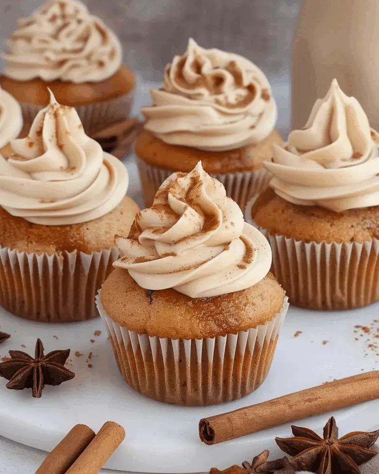 Chai Latte Cupcakes