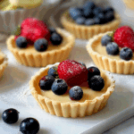 Mini Fruit Tarts with Pastry Cream