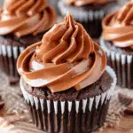 Nutella Cheesecake Cupcakes